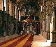 Anointment of King Christian VIII and Queen Caroline Amalia in Frederiksborg Castle Church johan